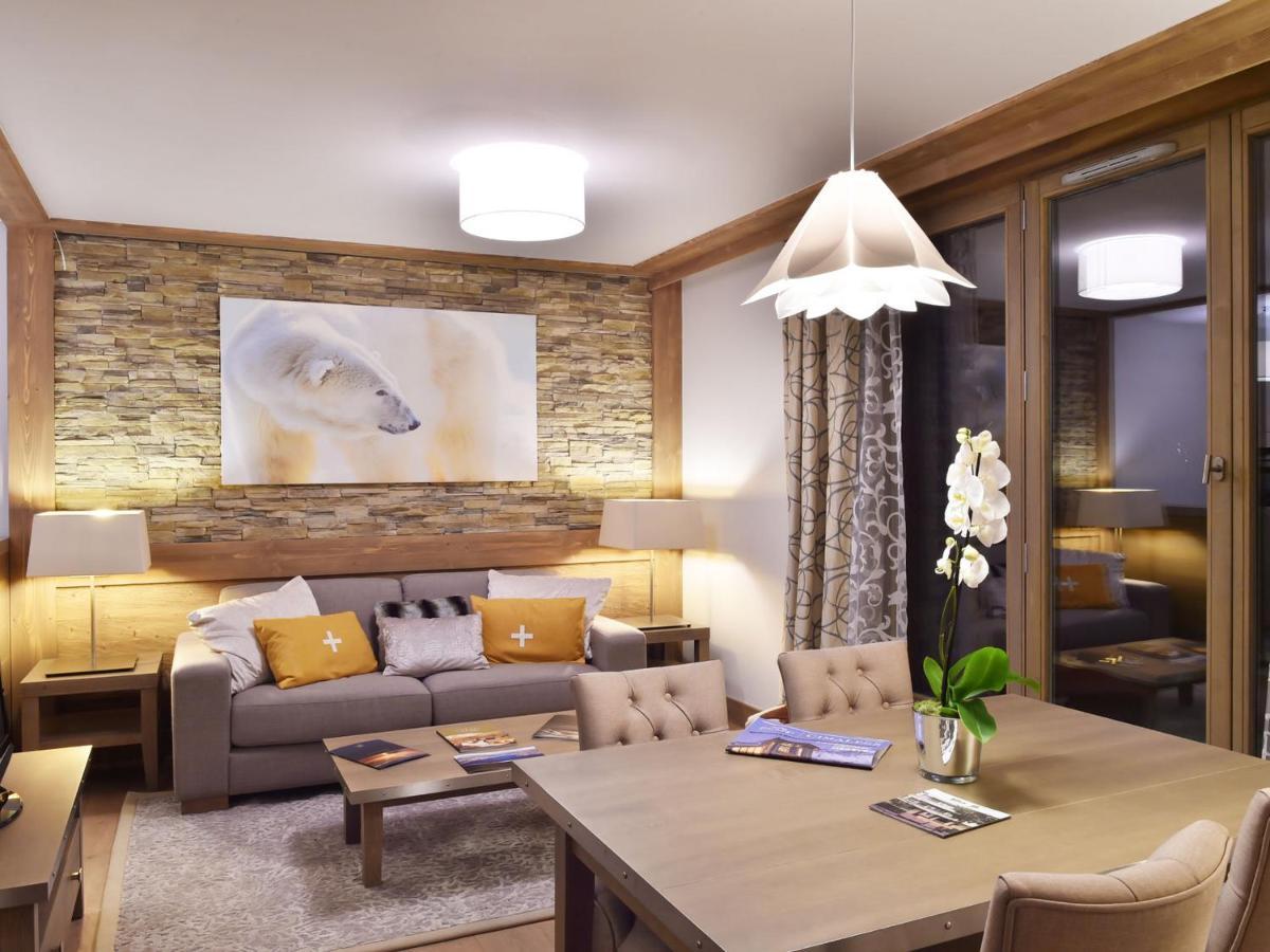 Appartement Raffine Aux Pieds Des Pistes Avec Parking Et Acces Fitness - Fr-1-562-52 Courchevel Buitenkant foto